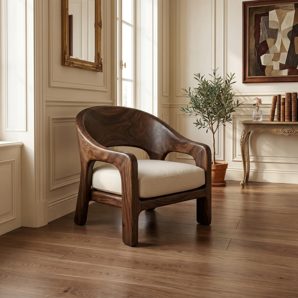 European Contemporary Lounge Chair Luxury Bedroom SILDTTRCHR008