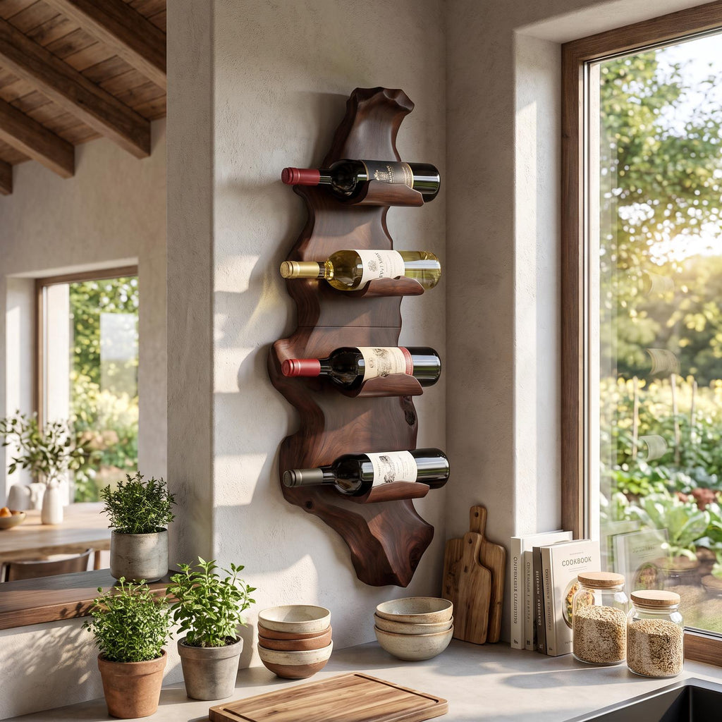 Handcrafted Wine Stand For Furniture Dining Setup