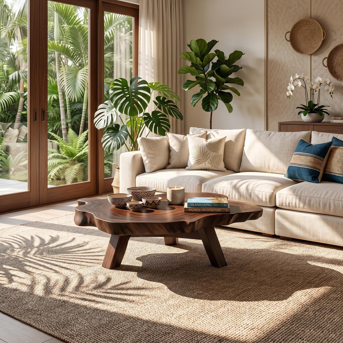 Handcrafted Wood Table For Timeless Living Decor