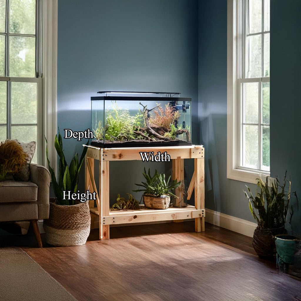 Rustic Aquarium Stand Living Room Or Office
