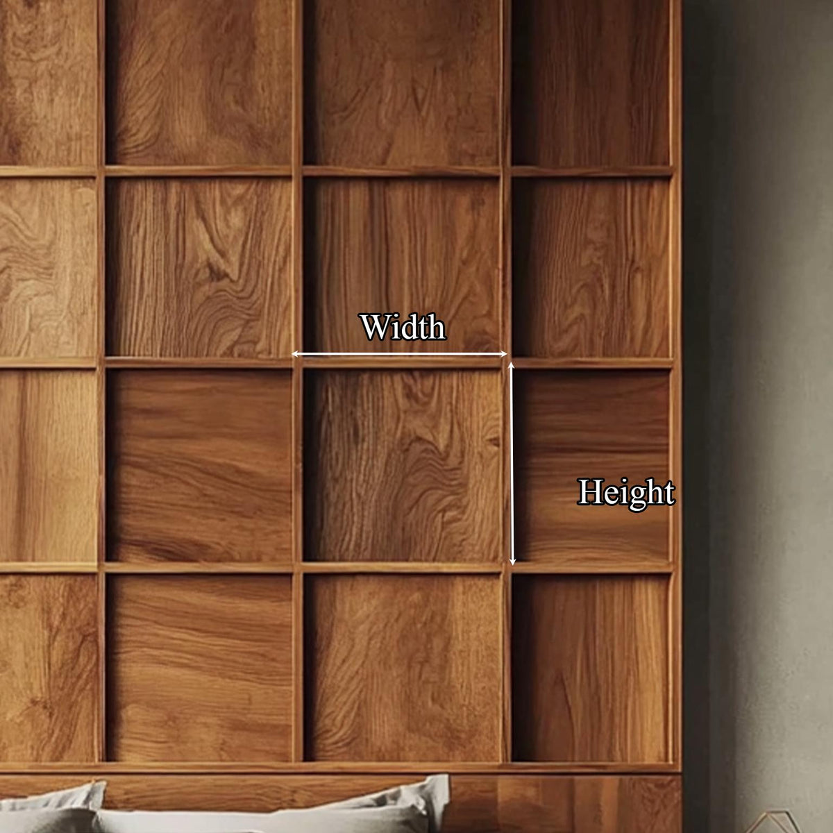 Custom Headboard Panels Solid Wood Wall Decor Bed Room Gift