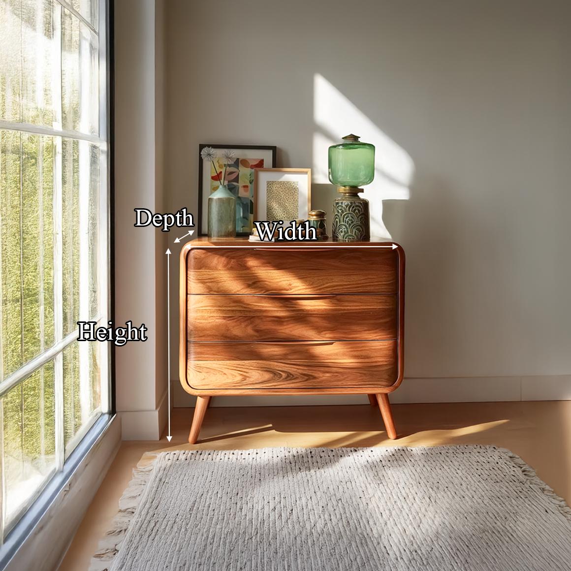 Mid Century Storage Cabinet Bedroom Or Living Room SINLSASC148