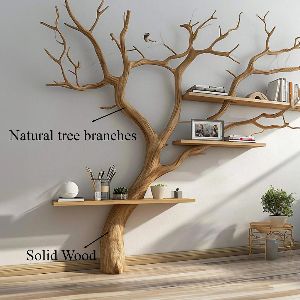 Tree Branches Wall Bookshelf Decorations