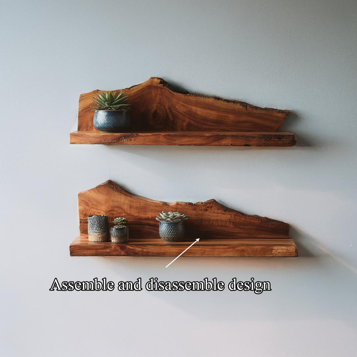 Custom Floating Shelves Living Room Decoration Gift