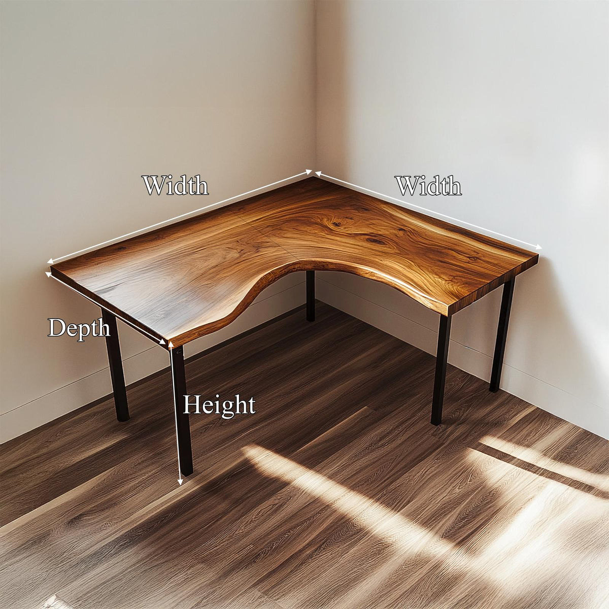 Rustic Minimal Corner Work Desk Work Room And Reading Room