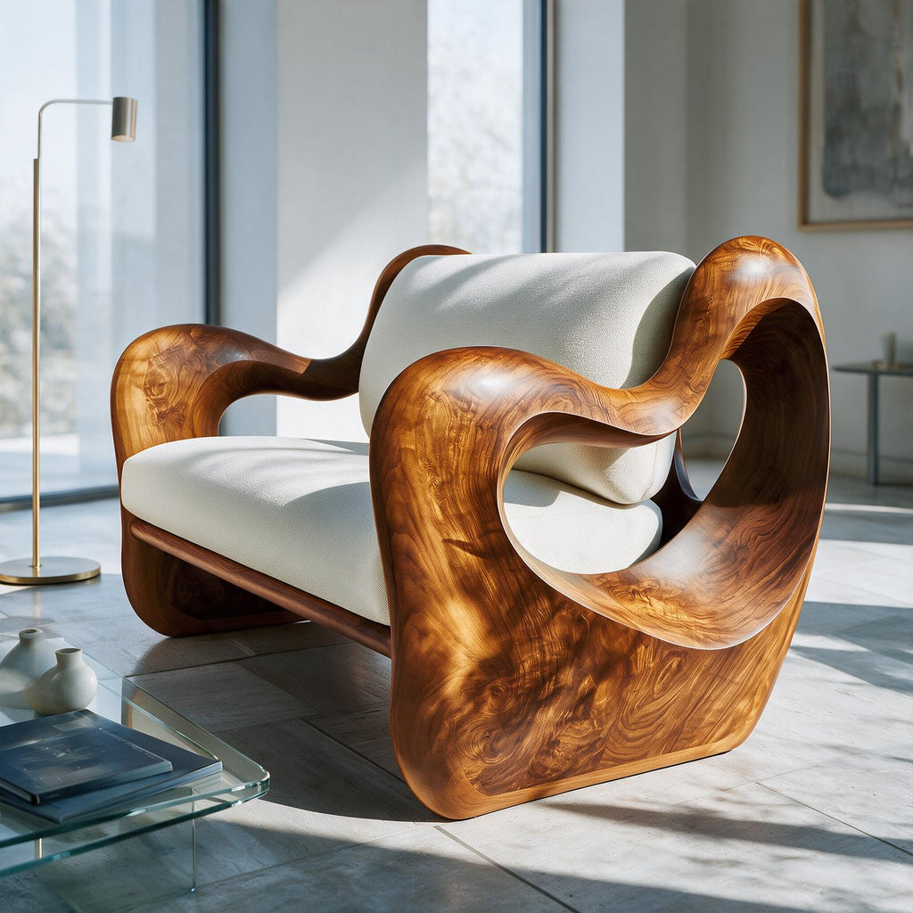 Natural Organic Sofa For Living Room And Reading Lounge
