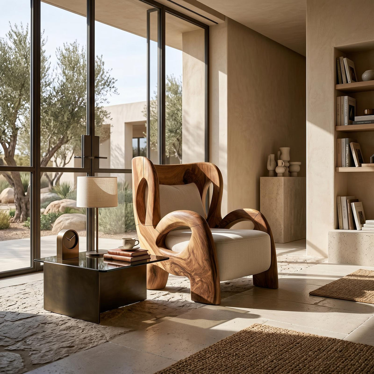 Luxury Contemporary Lounge Chair Poolside Reading Nook SILDTTRCHR019