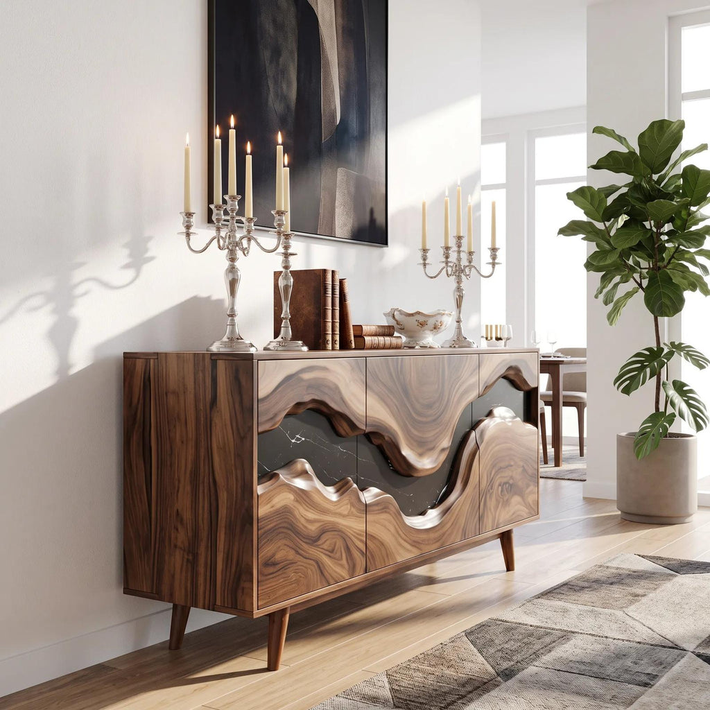 Handcrafted Sideboard Buffet Cabinet Dining Room