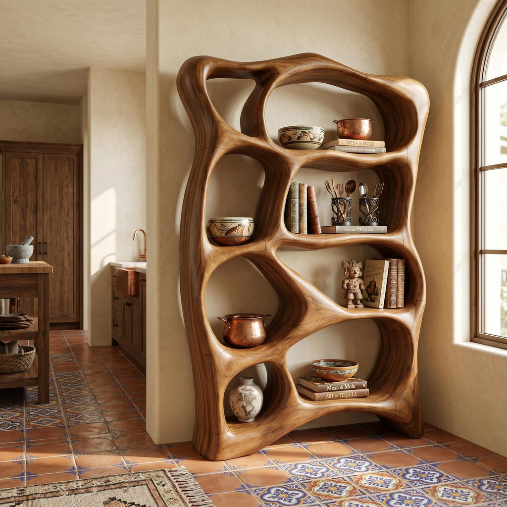 Contemporary Reading Bookshelf For Cozy Bedroom Interior SILDTTNBS040