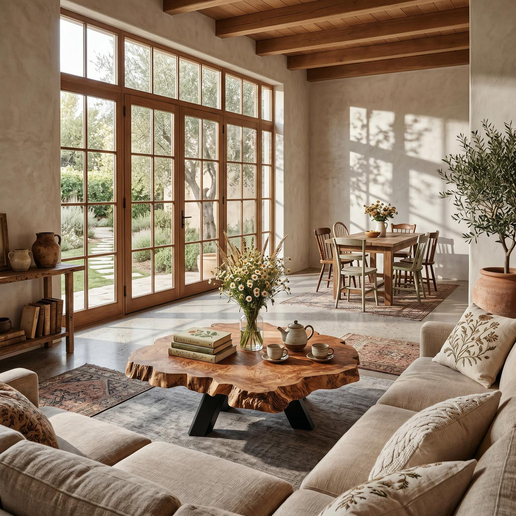 Farmhouse Coffee Table For Heritage Room Looks