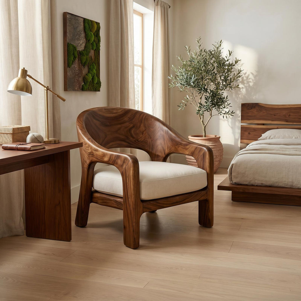 European Contemporary Lounge Chair Luxury Bedroom SILDTTRCHR008