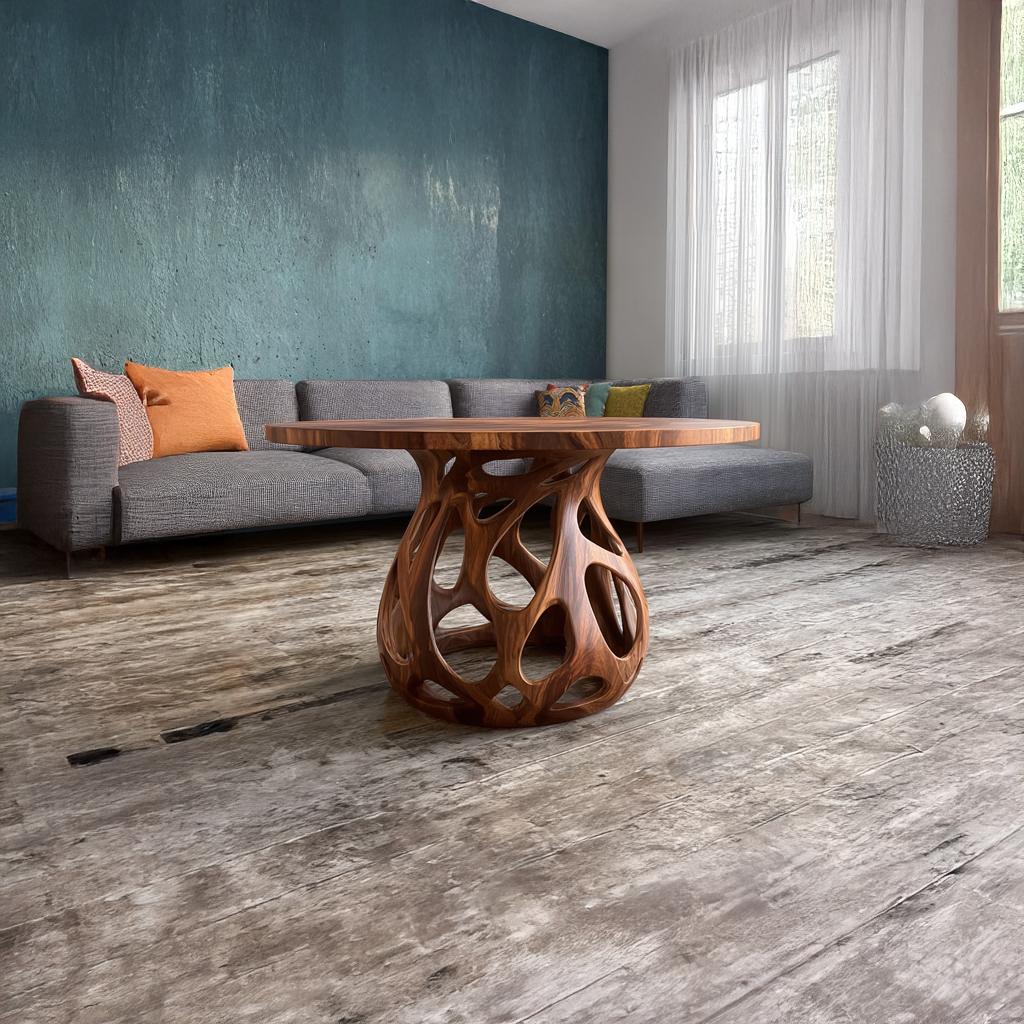 Coffee Table Solid Wood Rustic Style Gift
