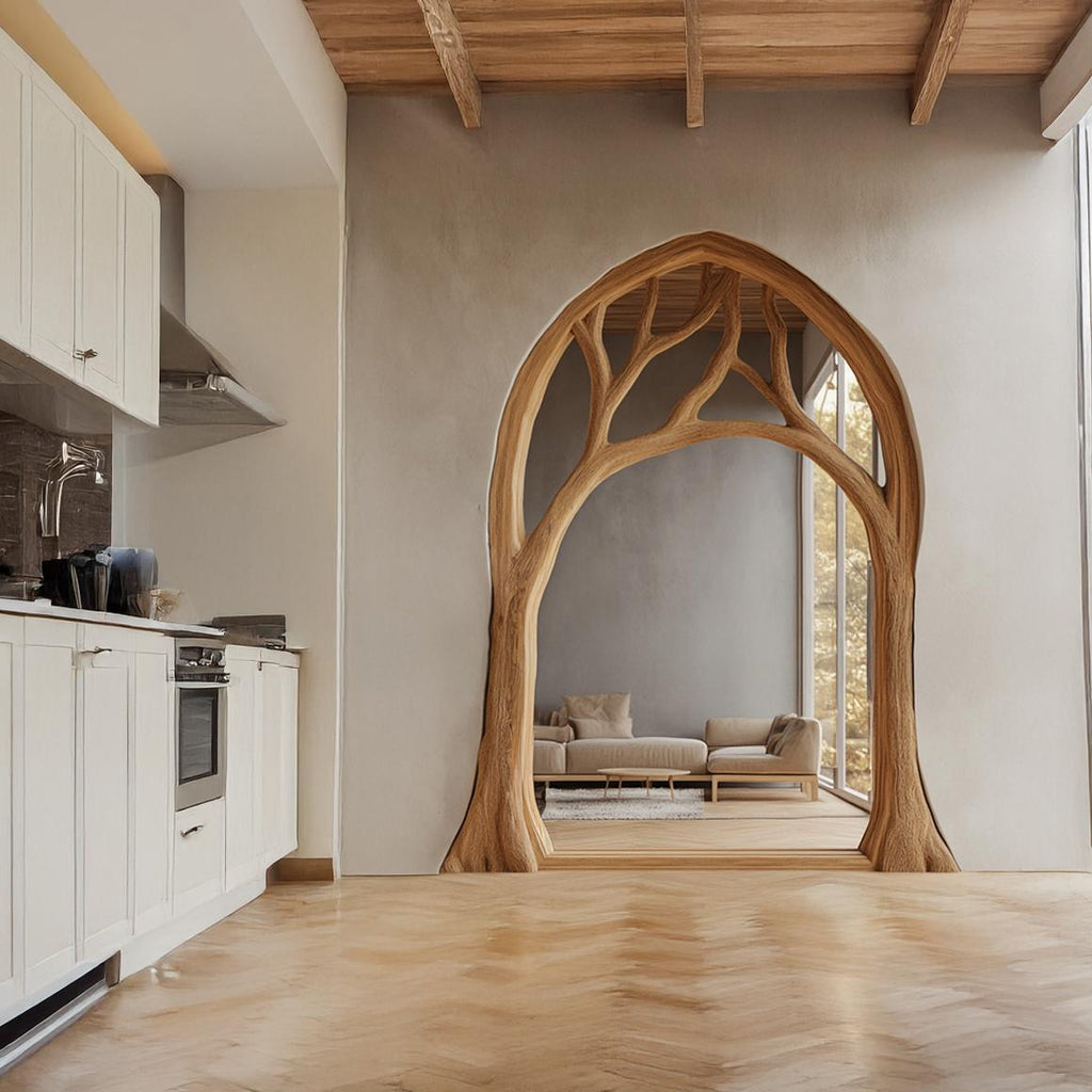 Organic Tree Form Archway For Interior Or Entryway