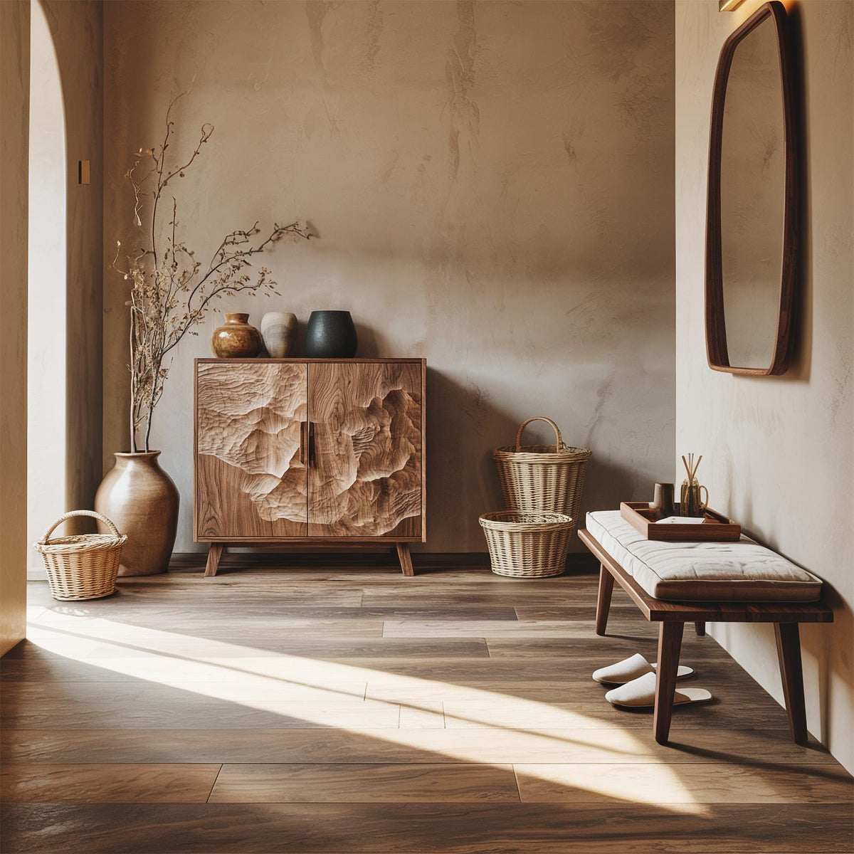Rustic Modern Sideboard Living Room And Reading Corner SINLSASC351