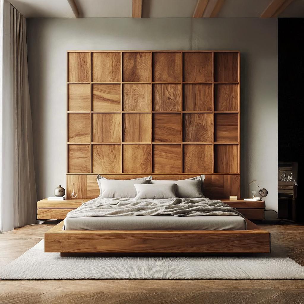 Custom Headboard Panels Solid Wood Wall Decor Bed Room Gift