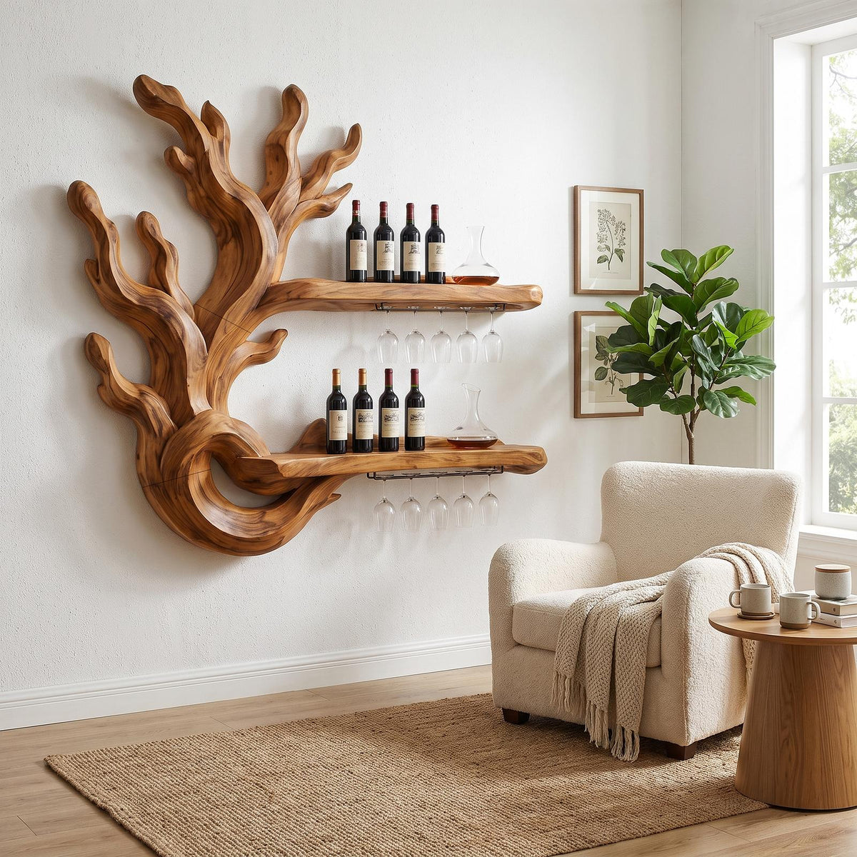 Modern Wine Bottle Storage For Dining Room