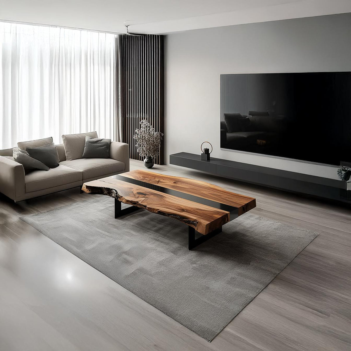 Rustic Coffee Table Living Space SINLSACF053