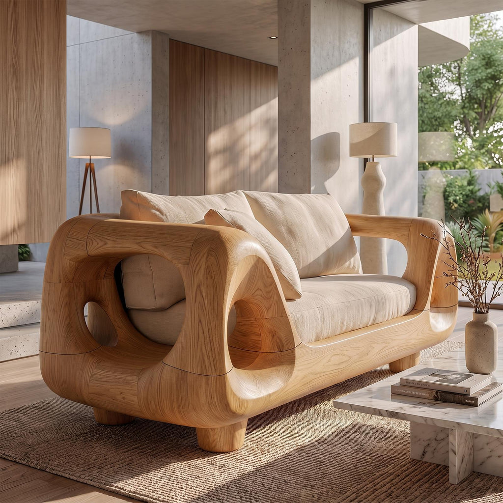 Minimalist Statement Sofa For Living Room And Family Room