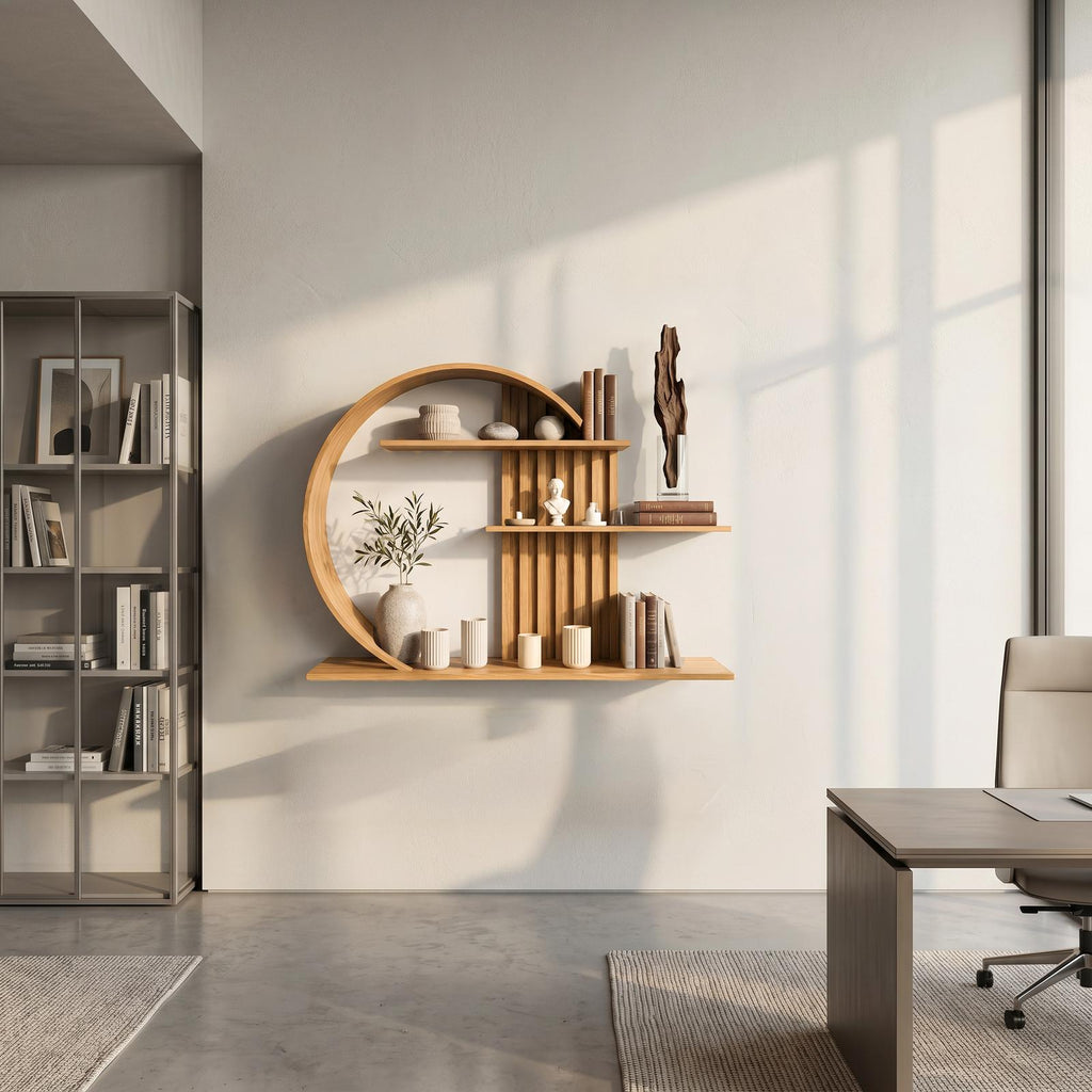 Modern Zen Wall Decor Shelf Living Room And Harmony Room
