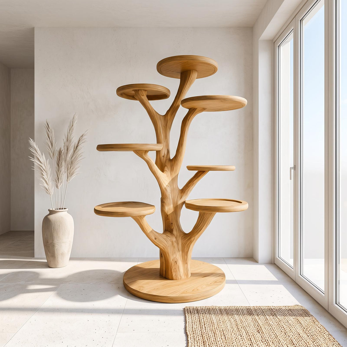 Mid Century Cat Tree Tower Living Room SINLSATT023
