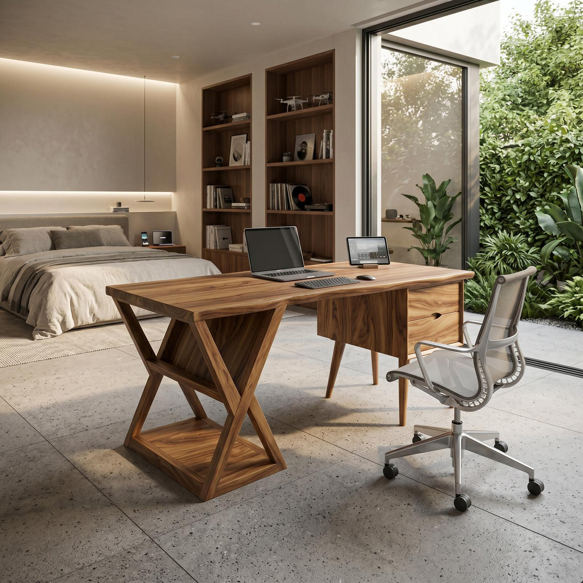 Minimalist Executive Desk Creative Office
