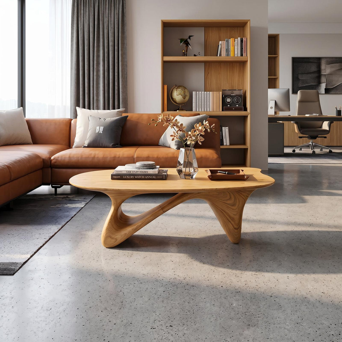 Farmhouse Low Table For Warm Living Room SILDTTRCF020