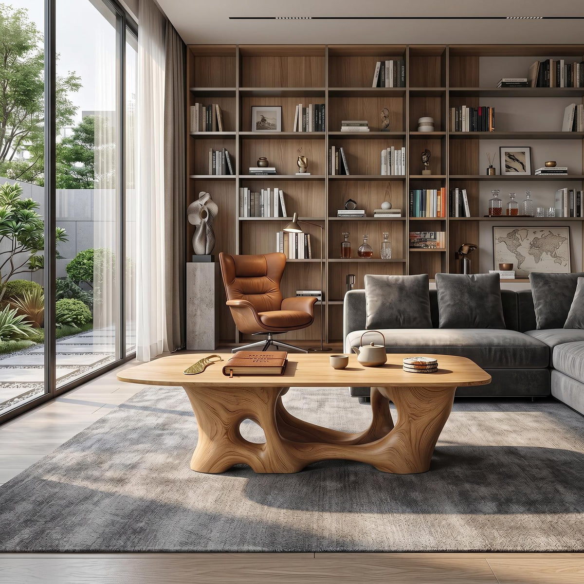 Mid Century Low Table For Timeless Room Furniture