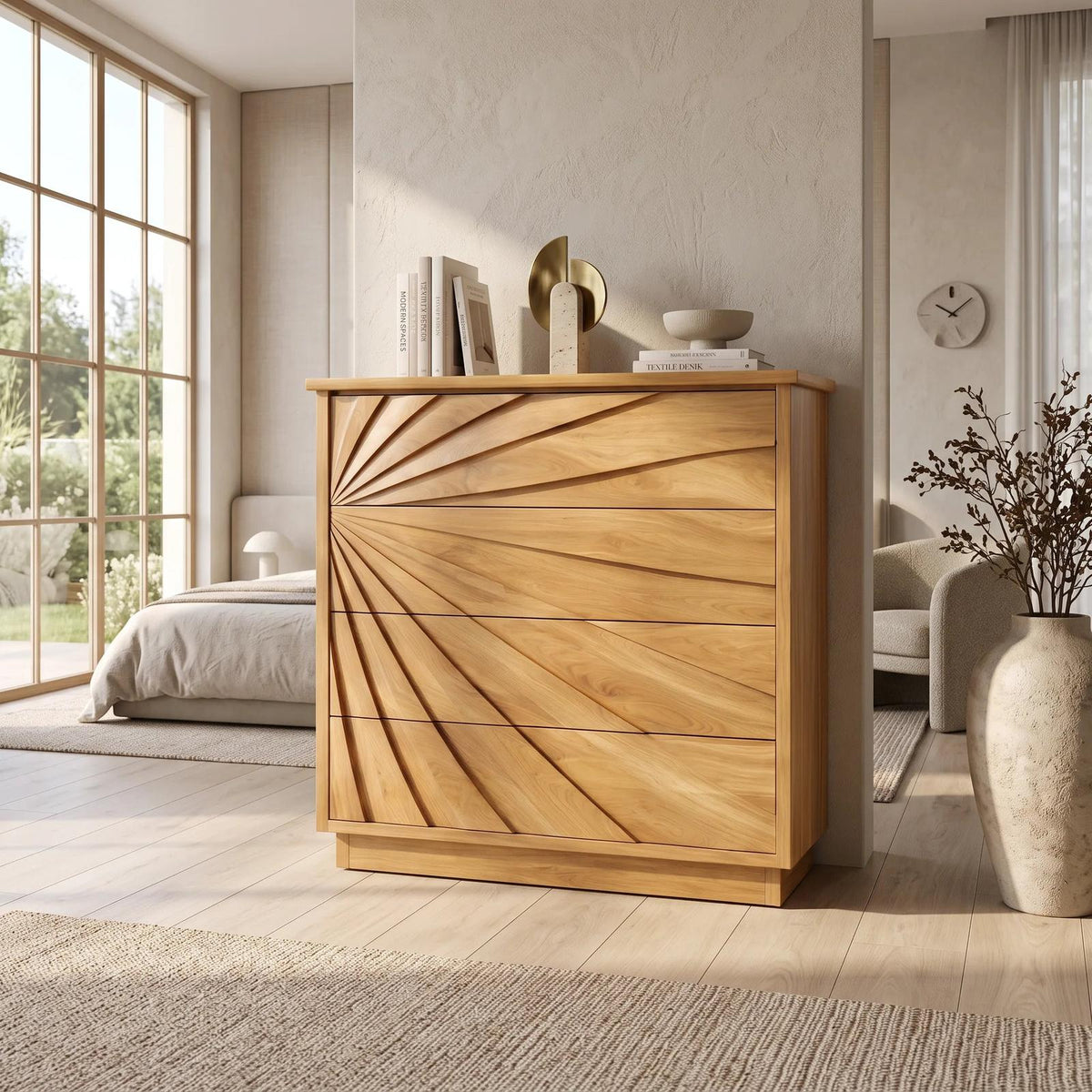 Organic Wave Nursery Dresser For Calm Baby Room SILDTTNDR014