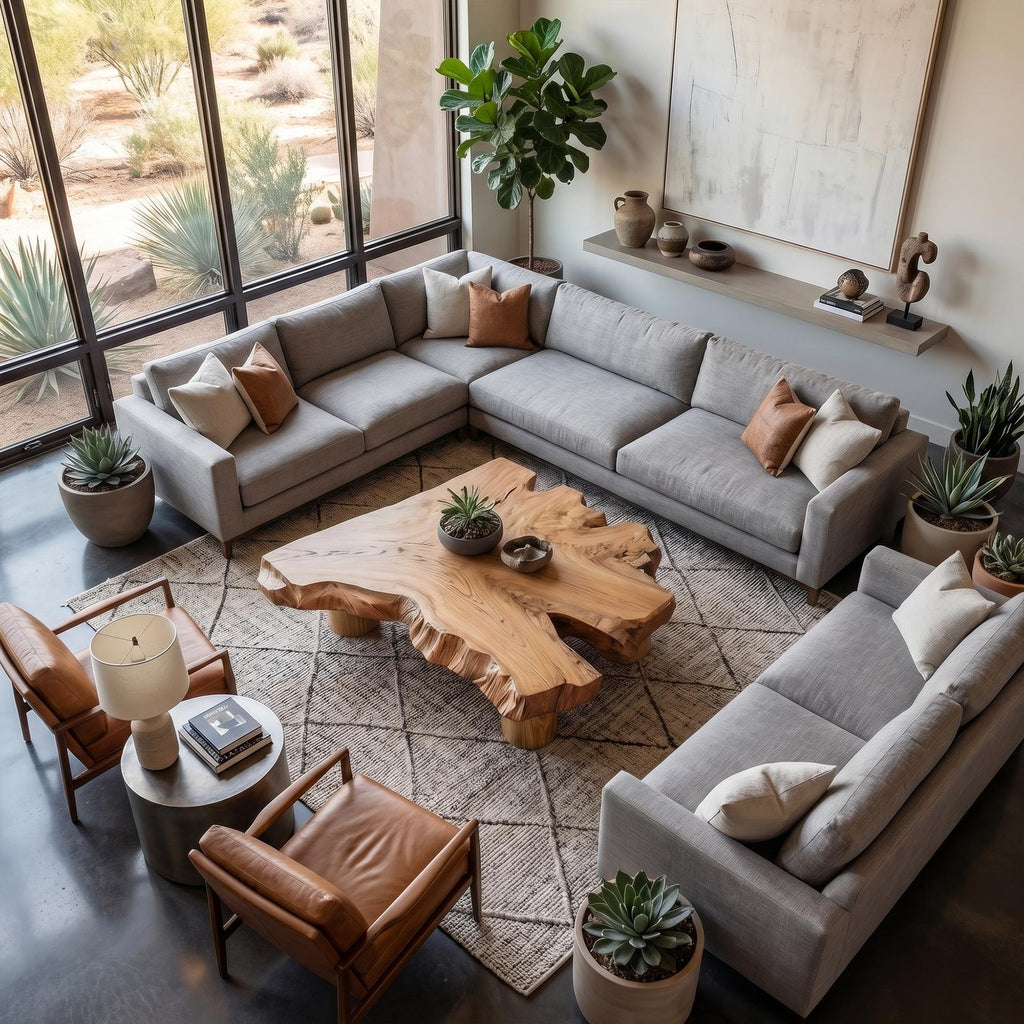 Rustic Coffee Table Living Room Or Reading Room SINLKICF135