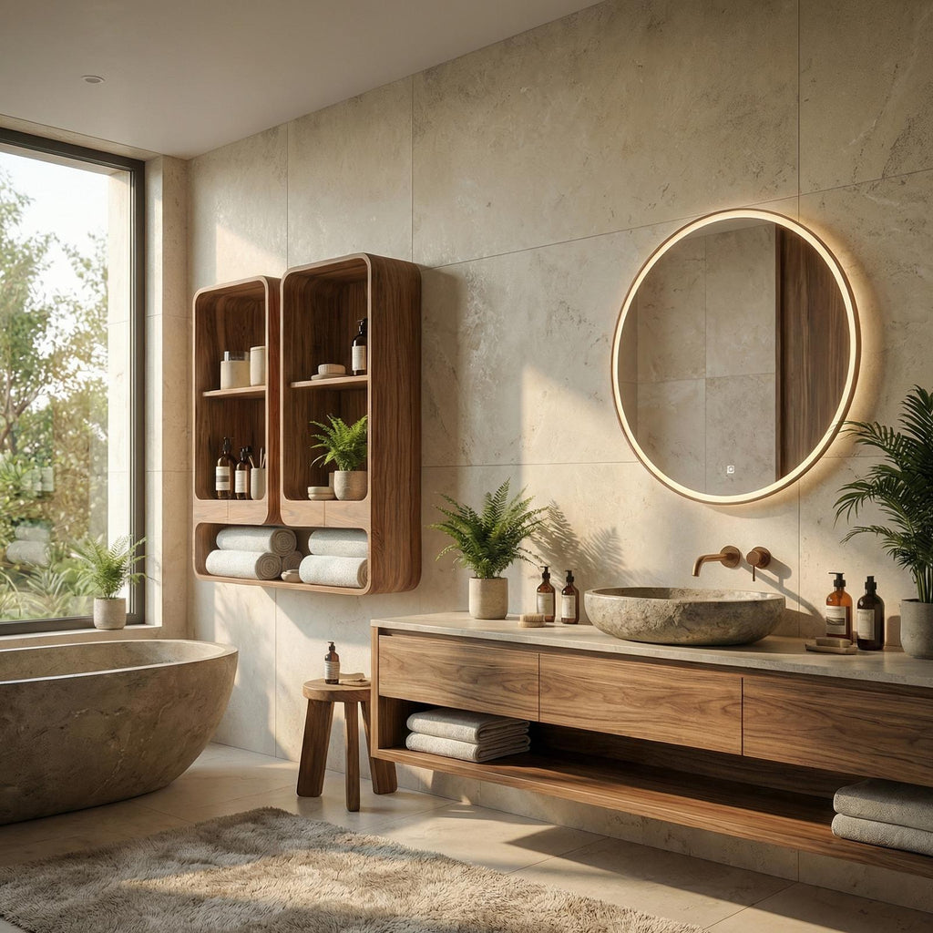 Sculptural Bathroom Cabinet Unique Design For Bathroom