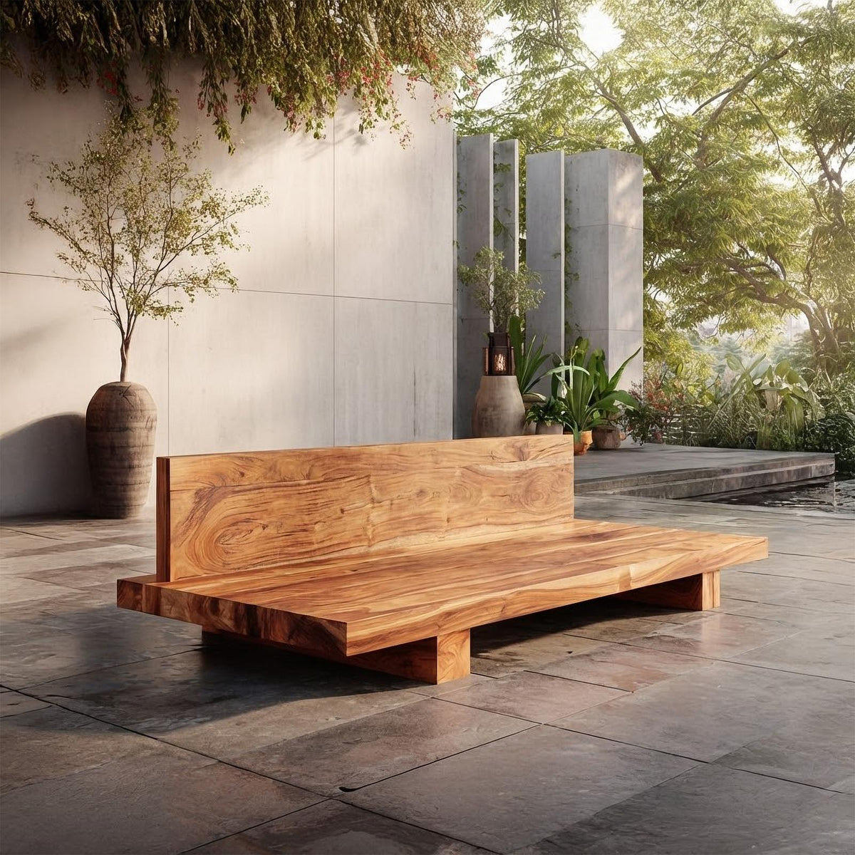 Minimal Platform Sofa Frame Solid Wood Low Pallet Base Design Living Room And Lounge