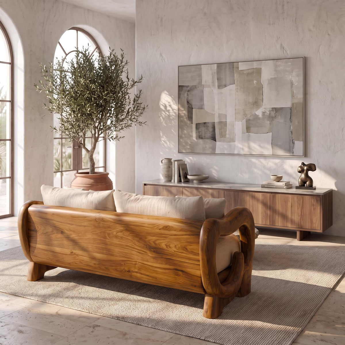 Handcrafted Sofa Frame For Living Room