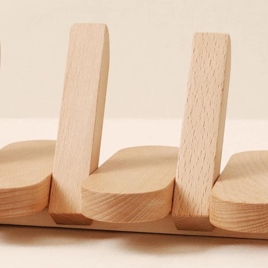 Solid Wood Piano Coat Rack