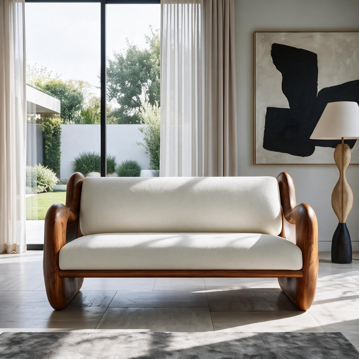 Natural Organic Sofa For Living Room And Reading Lounge