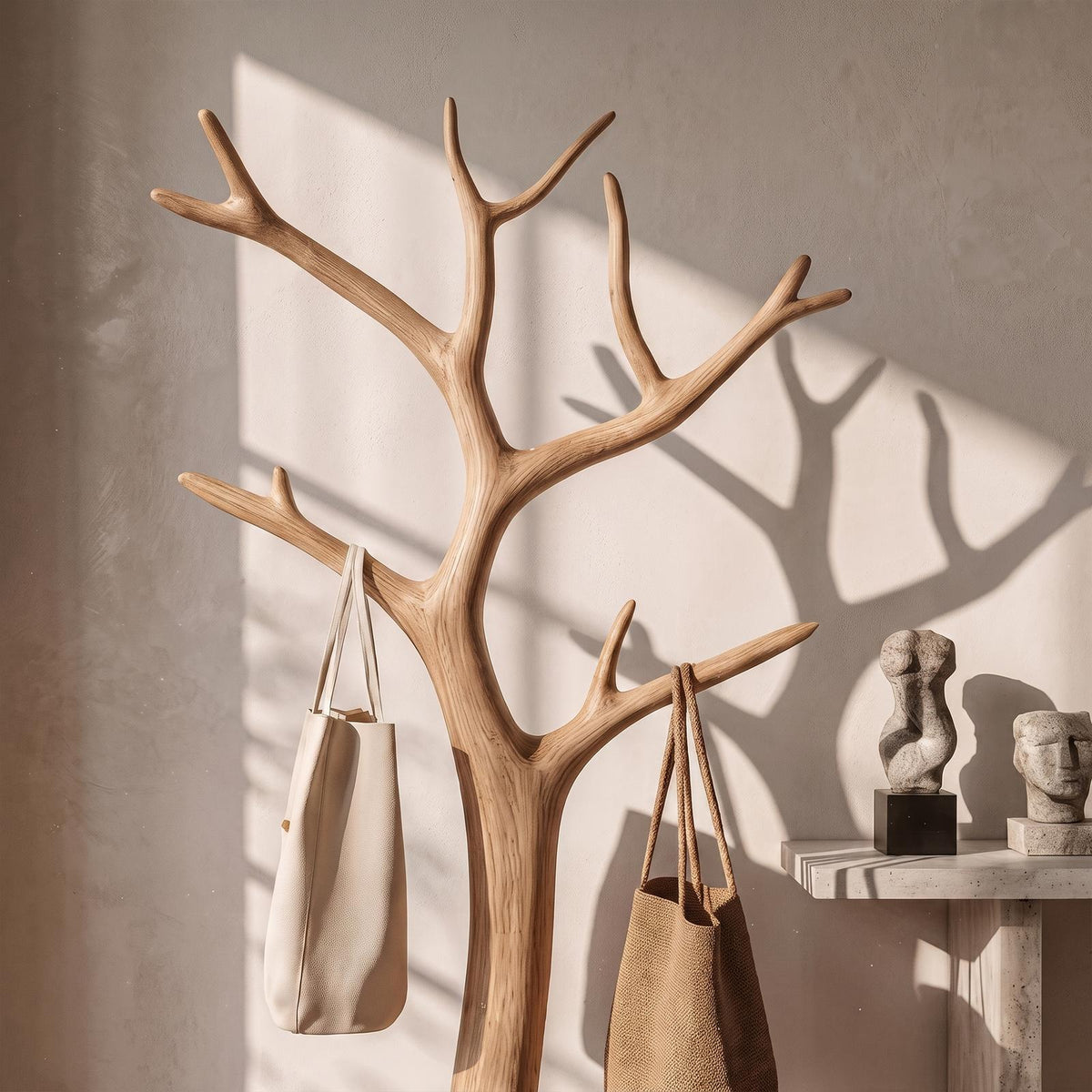 Mid Century Coat Rack Entryway Bedroom
