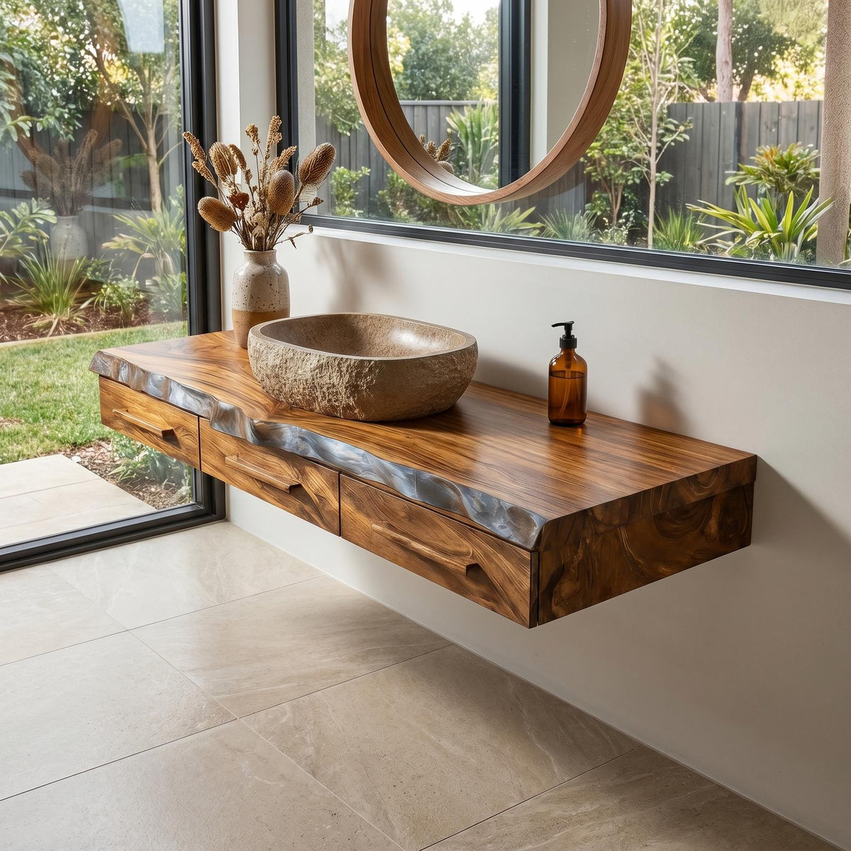 Minimal Floating Bathroom Vanity For Bathroom SINLHABRV305