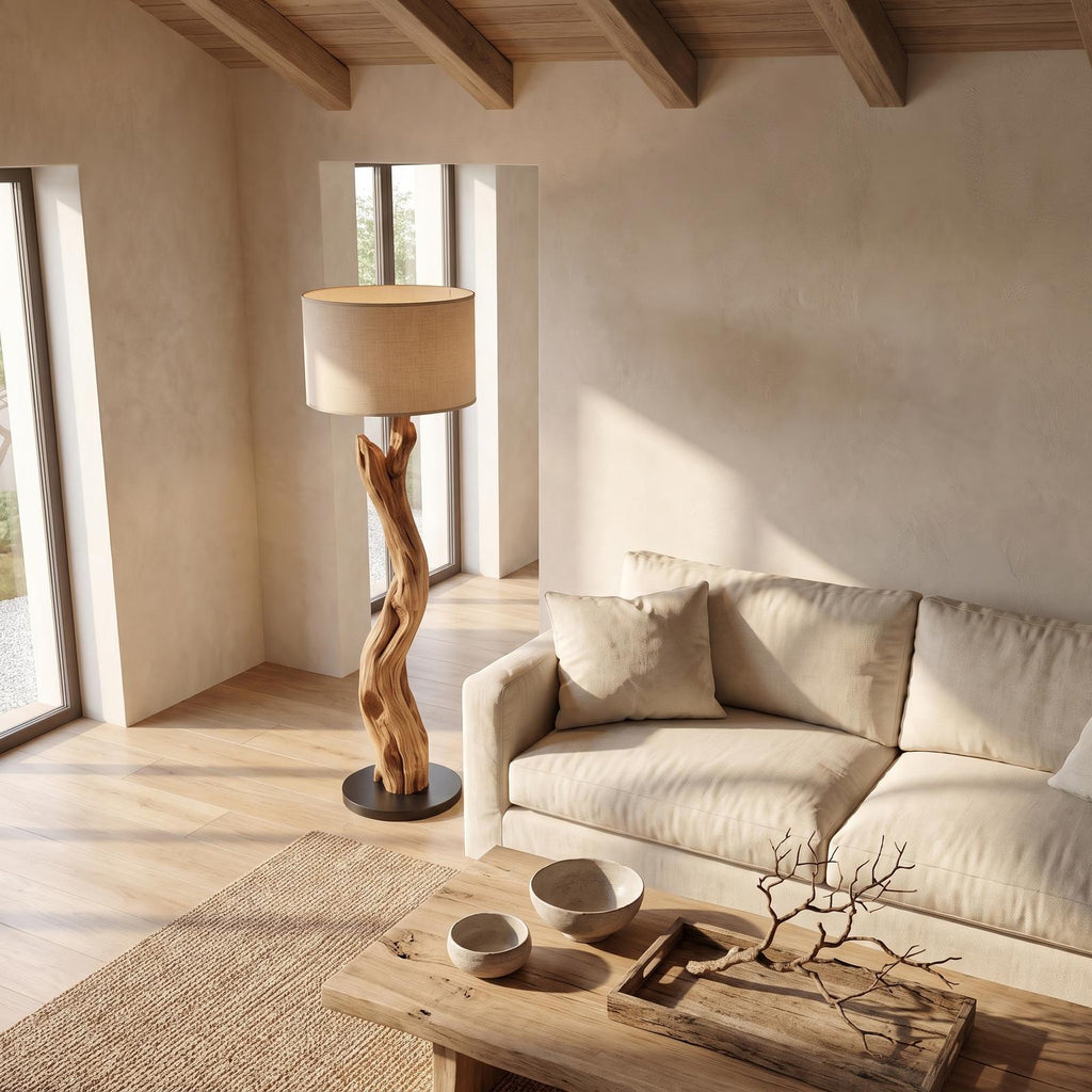 Organic Modern Standing Lamp For Bedroom And Living Room
