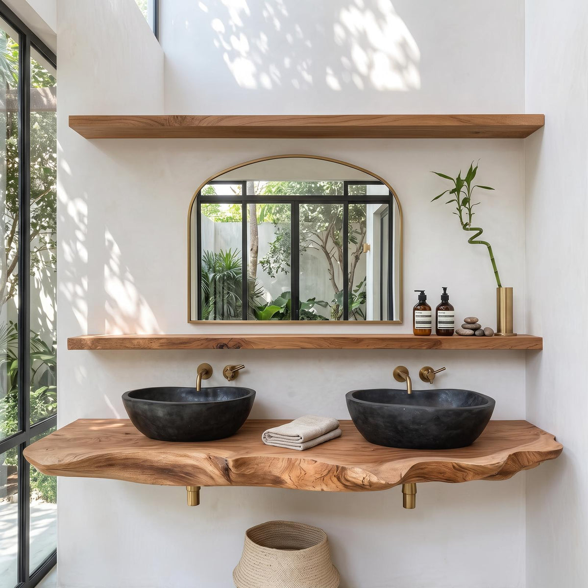 Wooden Vessel Sink Handcrafted For Bathroom Renovation