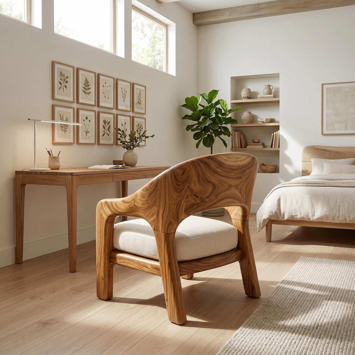 European Contemporary Lounge Chair Luxury Bedroom SILDTTRCHR008