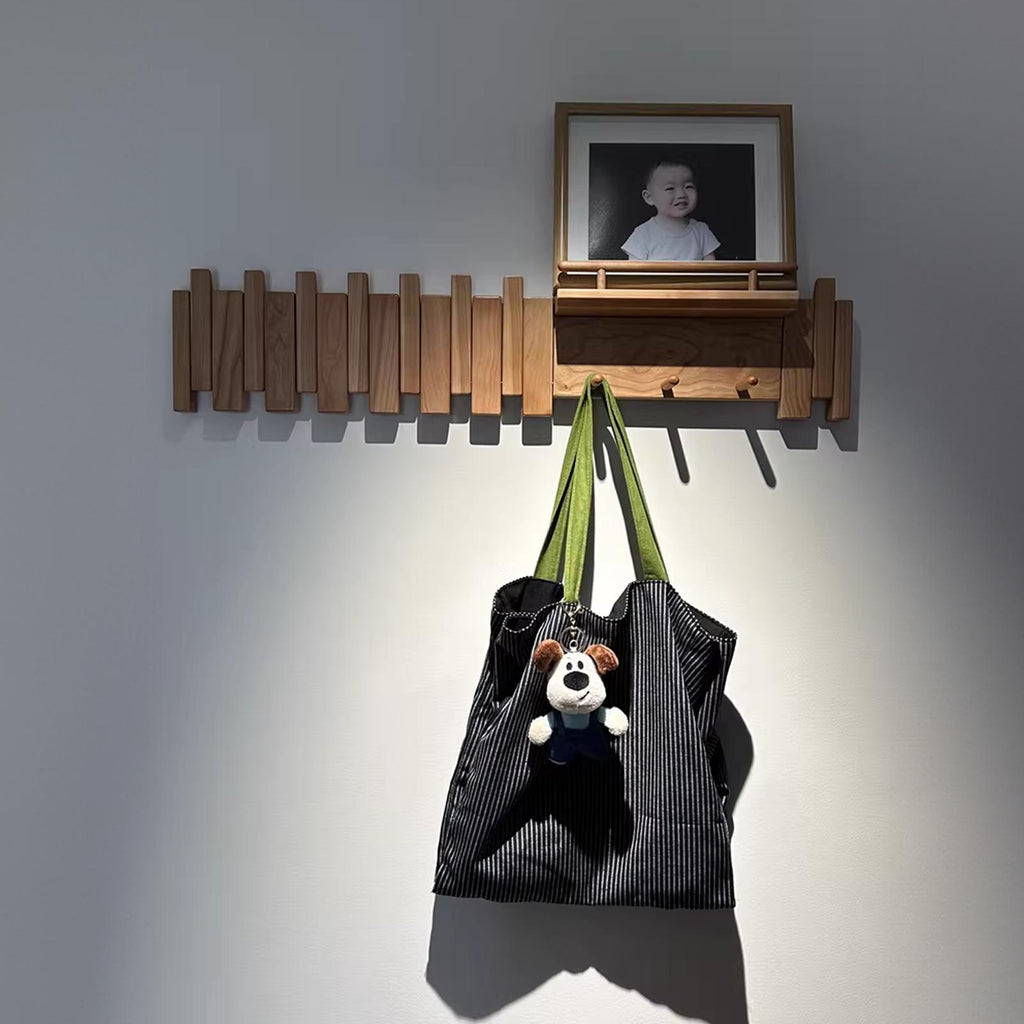 Walnut Coat Hooks For Wall Mount