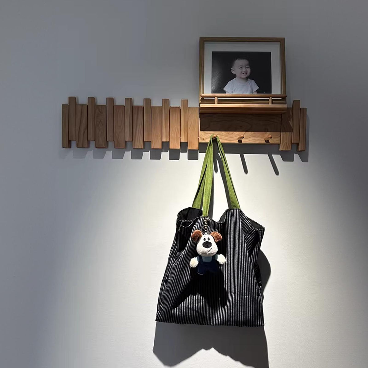 Walnut Coat Hooks For Wall Mount