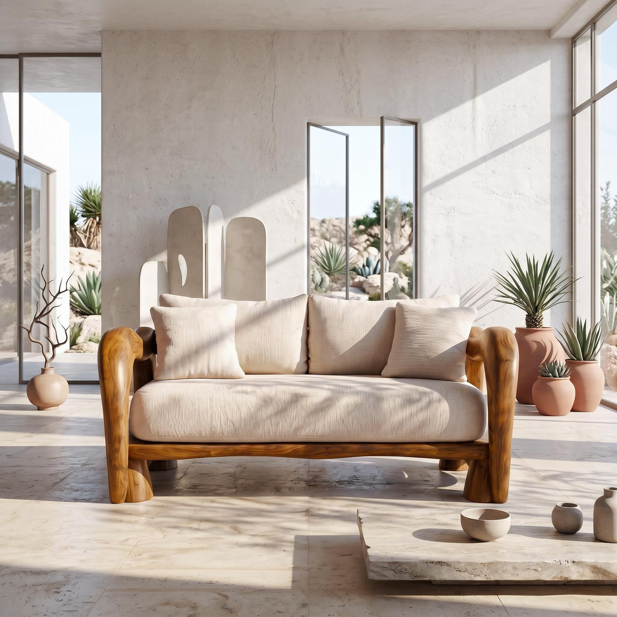 Handcrafted Sofa Frame For Living Room