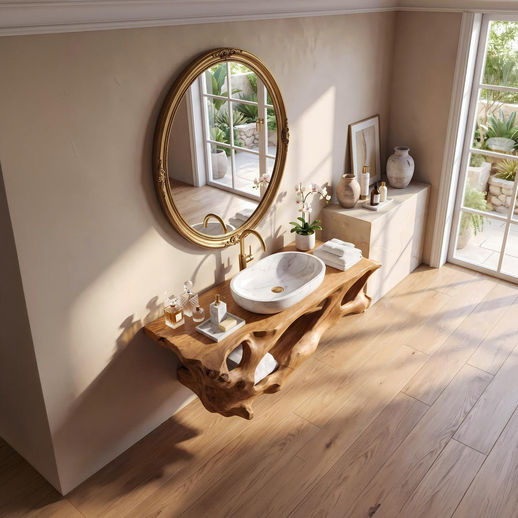 Unique Floating Vanity For Bathroom