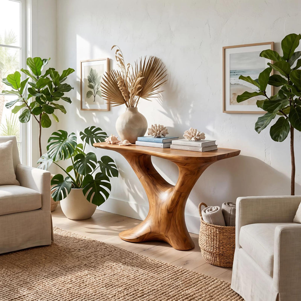 Farmhouse Foyer Table Entryway Decor