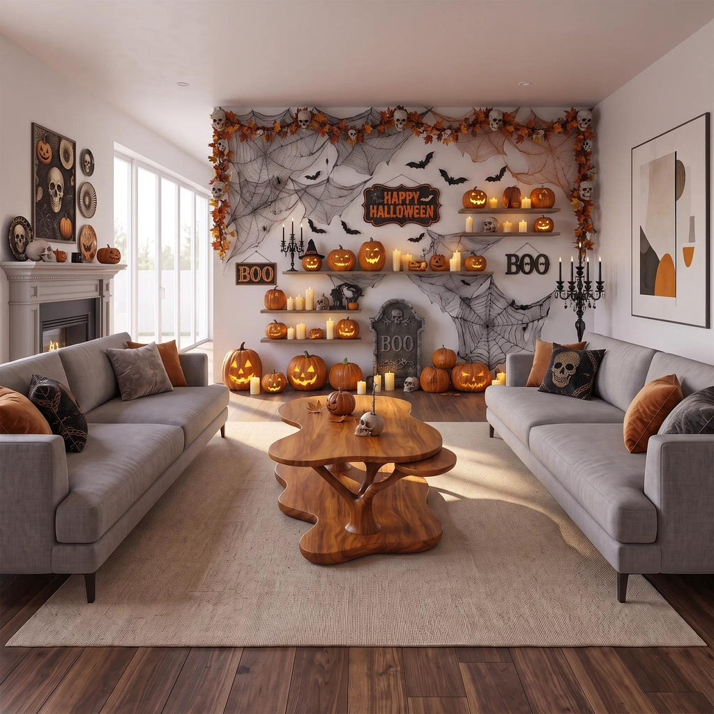 Organic Halloween Branch Base Table For Rustic Interior SILDTTNCF072