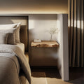 Rustic Floating Nightstand For Bedroom And Small Space SINLSAFL461