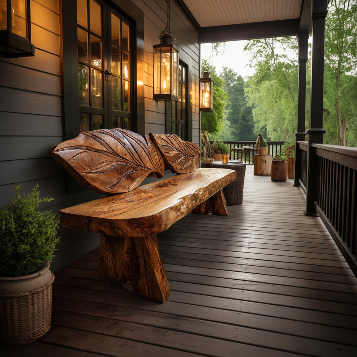 Spry Interior Live Edge Solid Wood Entryway Bench, Natural Edge Handcrafted Wooden Mudroom Seating Accent Furniture, SILDTTRBEN026