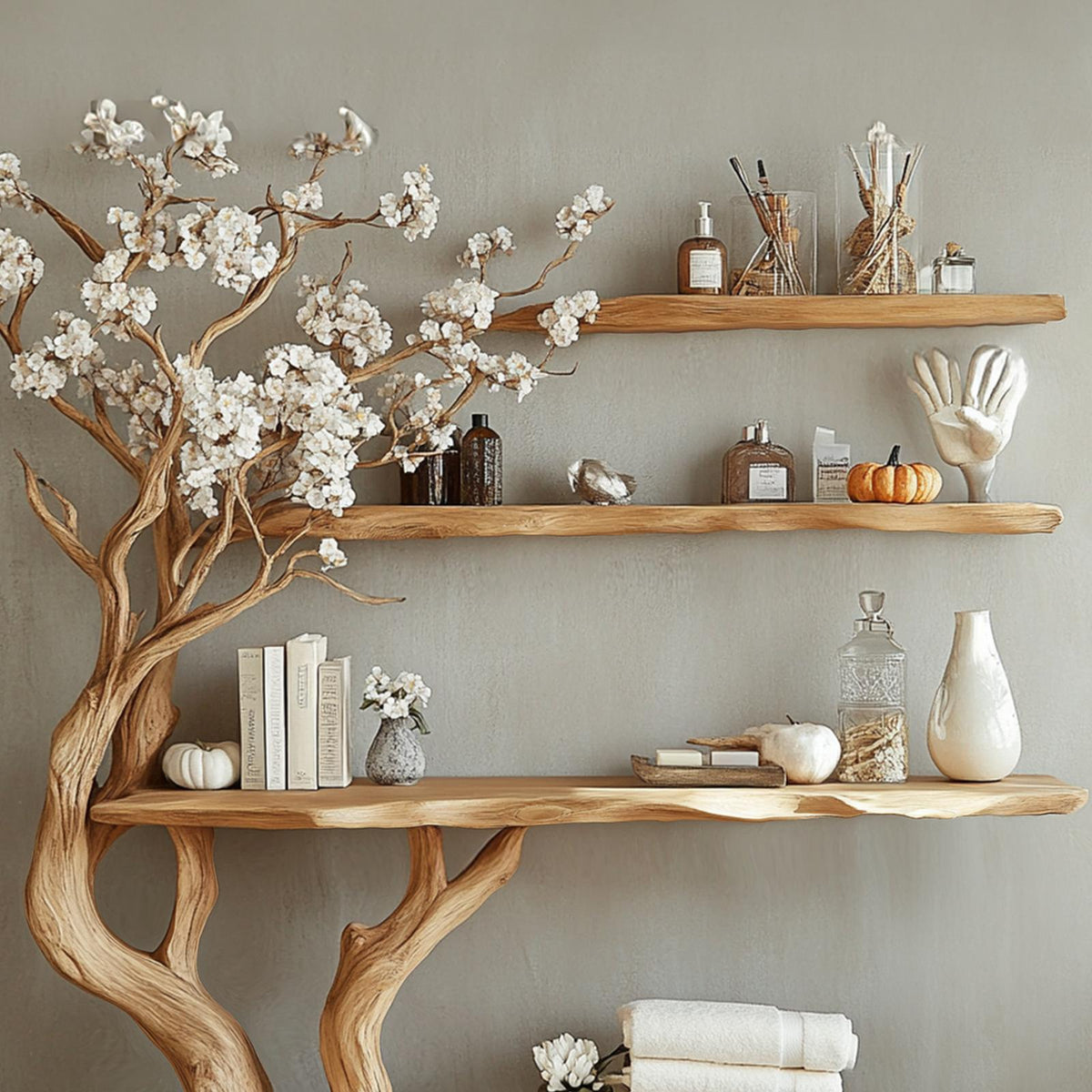 Handmade Halloween Console Table Wall Mounted Table