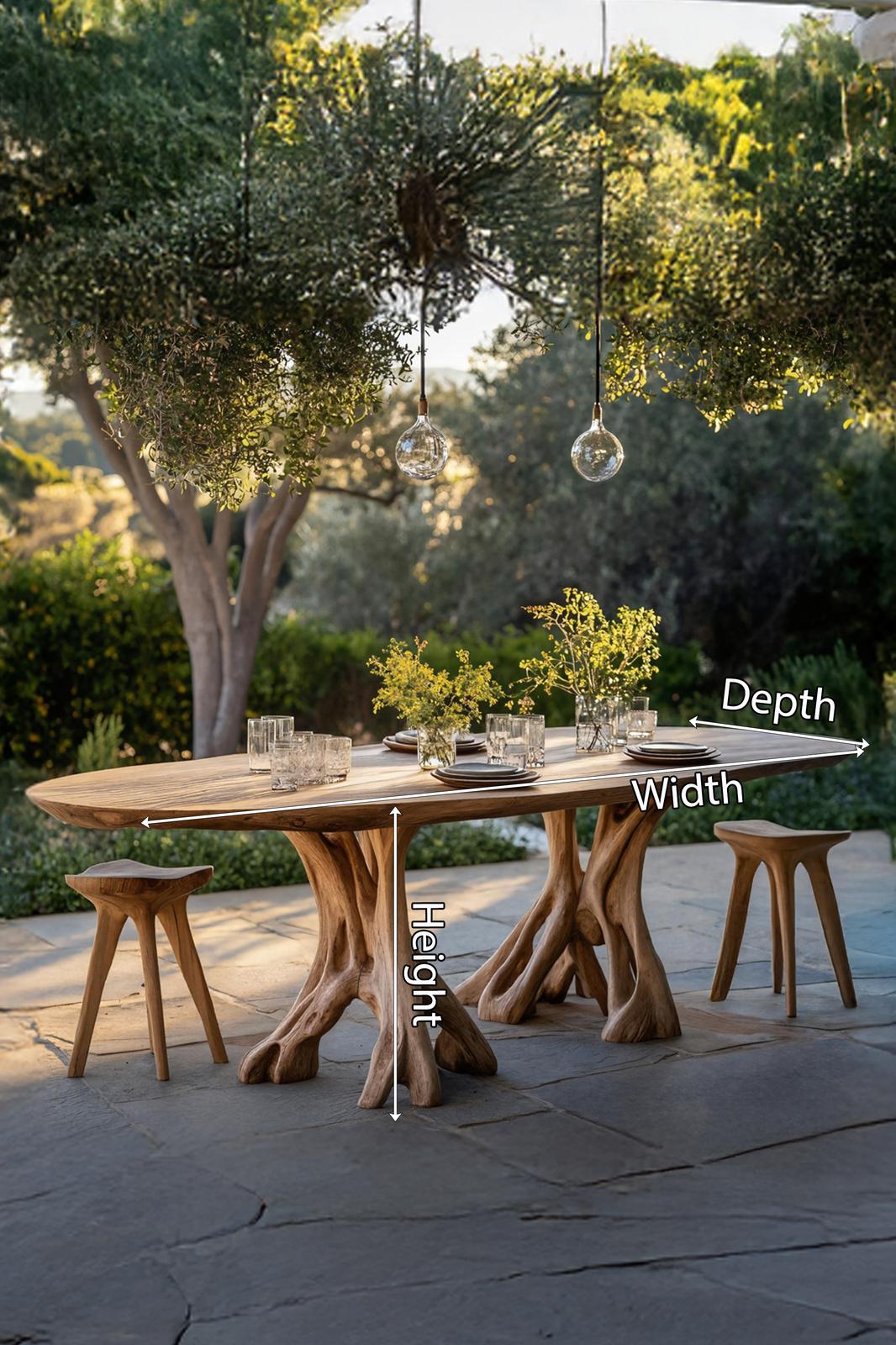 Spry Interior Rustic Solid Wood Dining Table, Handcrafted Square Kitchen Table for Cozy Dining Corner, Small Farmhouse Furniture, SILDTTNDN005