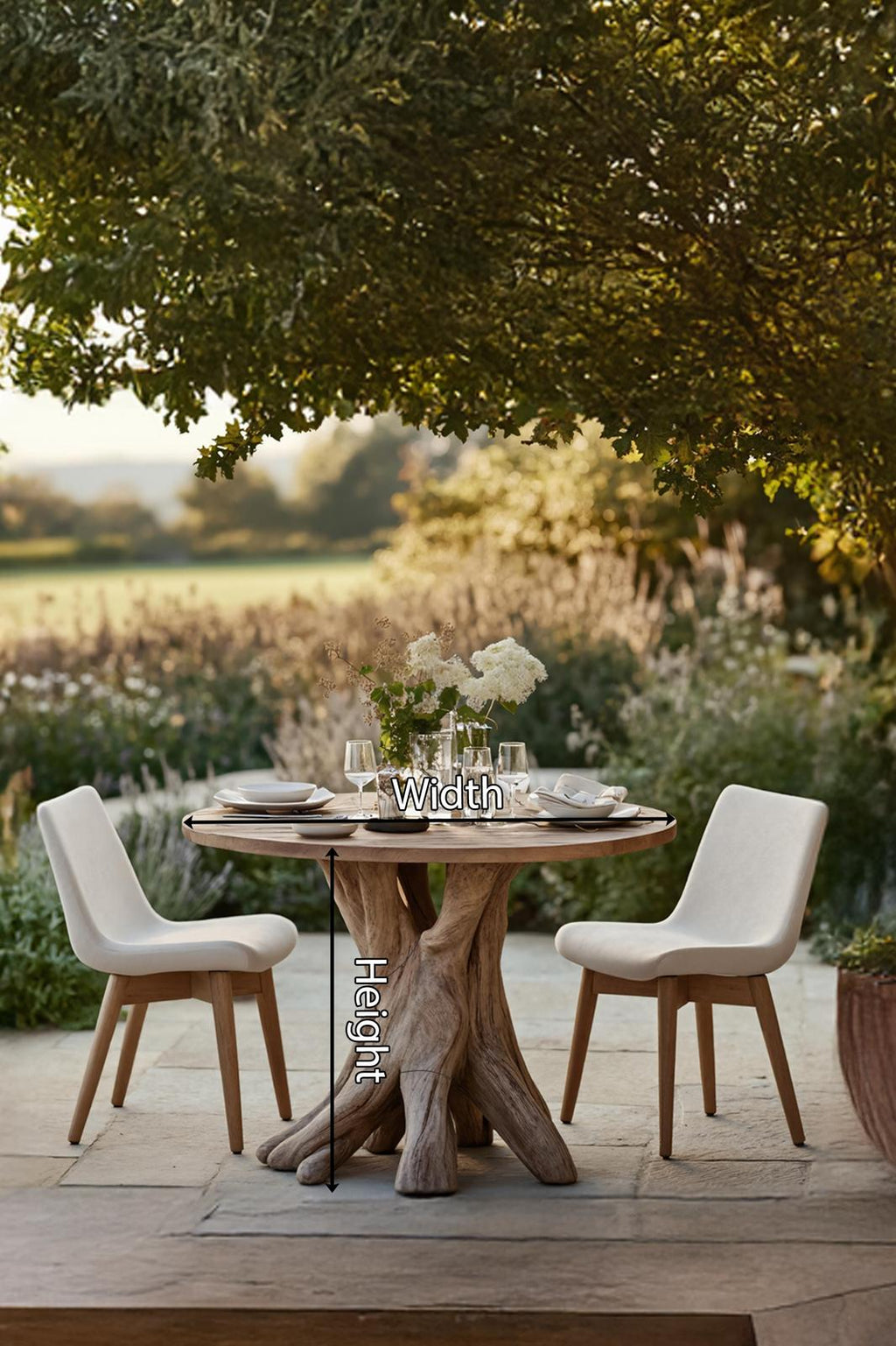 Rustic Solid Wood Dining Table, Handcrafted Kitchen Table for Charming Farmhouse Decor, Custom Wooden Dining Desk